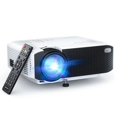 LC350 Mini Projector: Portable Home Cinema & Gaming Fun (Supports 150