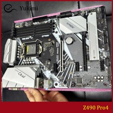 FOR ASROCK Z490 Pro4 LGA 1200 DDR4*4 128GB HDMI D-Sub ATX Motherboard Test OK picture