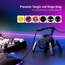 Mouse Cable Holder Gaming Mouse Bungee Wire Cord Clip Organizer Holder Flexible picture