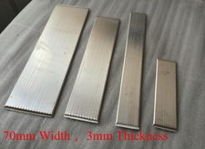 70mm Width 3mm Thickness Flat Heat Pipe Bendy Aluminum Thermal Cool For LED CPU picture