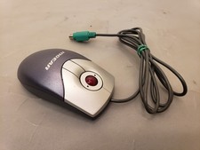 Vintage Retro Iogear PS2 4D Web Cruiser Scroll Trackball Mechanical Ball Mouse picture