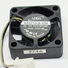10pcs ADDA AD0212LB-G50 25x25x10mm 2510 12V 0.07A 2pin DC Brushless Cooling Fan picture