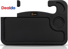 2 in 1 Car Steering Wheel Desk | Tray for Laptop Car Mount with Pen Holder | Des picture