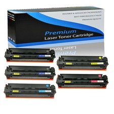 5PK CF500A BK/C/M/Y Toner Color Set for HP 202A LaserJet ProM281fdw M281cdw picture