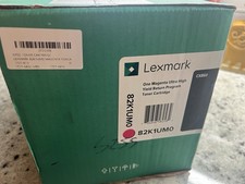 Genuine Lexmark 82K1UM0 Magenta Toner - New, Sealed, Excellent picture