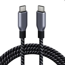 Deco Essentials 6 Foot Braided USB-C to USB-C Cable picture