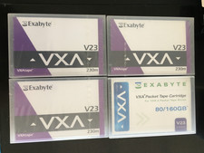 4 NEW Exabyte V23 230m 111.00121 VXA Tape 80/160GB  picture