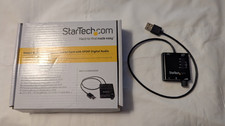 Startech USB Sound Card, 3.5mm audio adapter to USB, External ICUSBAUDIOB picture