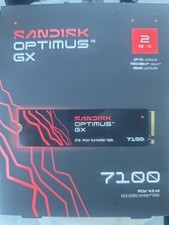 Sandisk Optimus GX 7100 2TB PCle 4.0 x4 M. 2 2280 NVMe SSD Brand New picture