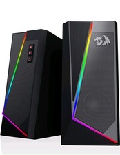 Redragon GS520 RGB Desktop Speakers, 2.0 Channel PC Computer Stereo Speaker picture