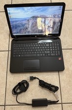 HP 15” Laptop 15-g059wm 699GB Hard Drive With Power Supply Factory Reset Tested picture