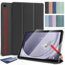Leather Stand Case Cover /Screen Protector For  Samsung Galaxy Tab A11+ 11