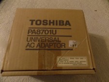 Toshiba PA8701U OEM AC Universal Adapter NEW IN BOX, VINTAGE picture