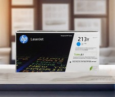 HP 213Y/W2131Y Cyan Extra High Yield Toner Cartridge - New in Box picture