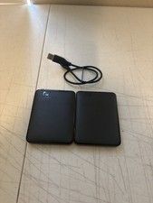 Pack Of (2) 2TB Hard Drive External Western Digital Passport Elements Black picture