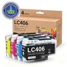 4PK LC406 Ink Compatible for Brother 406 MFC-J4335DW J4345DW MFC-J4535DW J5855 picture