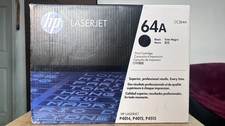 Genuine HP 64A CC364A Black Toner New Sealed LaserJet P4014 P4015 P4515 picture