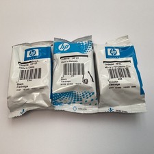 Lot of 3 HP 61 Ink Cartridges (2) Black CH561W (1) Tri-Color CH562W 2016 - 2020 picture