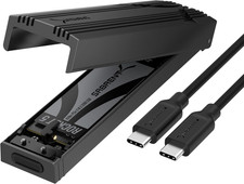 SABRENT USB C Nvme Enclosure & Reader, Tool-Free M.2 Pcie SSD Case for 2230-2280 picture