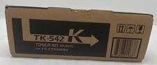 Genuine Kyocera Mita TK-542K (1T02HL0US0) Toner Cartridge, Black, OEM picture