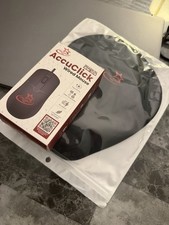 Red Star Tec AccuClick WM-127B Wired Optical Mouse 1200 DPI 3-Button Black picture