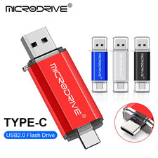 USB C OTG 2 in 1 Flash Drive USB 2.0 Micro USB Pen Drive 8 to 128GB US picture