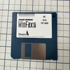 WinFax LITE Software for PC on 3.5
