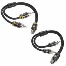 Cerwin Vega RSY2M STROKER Series 1 Female To 2 Male RCA Y Splitter Pair picture