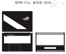 Carbon Sticker Skin Cover for ASUS ROG Strix SCAR 18