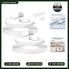 Reliable 20FT Long Flat Micro USB Extension Cable for Seamless Power Supply picture