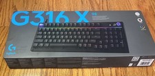 Logitech - G316 X 98 Gaming Wired RGB LIGHTSYNC Keyboard Tactile Black picture