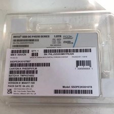 1TB Intel SSD P4510 Series DC U.2 SSDPE2KX010T8 VDV10131 2.5
