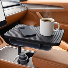 Car Desk for Laptop, Rotating Car Table Tray for Cup Holder picture