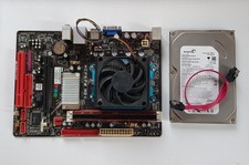 BIOSTAR MCP6PB M2+ am2+ CPU Athlon X2 220 + 2GB RAM + HDD Win XP Retrogaming set picture
