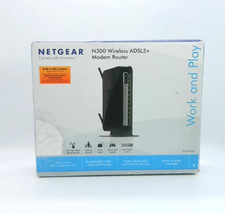 NETGEAR - DGN2200v3  – N300 Wireless ADSL2+ Modem Router - Please Read picture