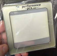 DEMCiflex 80/92mm Magnetic Fan Dust Filter PPCS Metallic Silver with White Mesh picture
