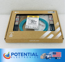 OPEN BOX - FS Q28-AO03 3M 100G QSFP28 AOC Active Optical Cable w/  picture