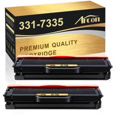 2-Pack/Pk 331-7335 Toner Cartridge for Dell 1160 B1163W B1165nfw B1160 B1160W picture