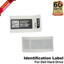 Lot 50 Dell 2TB 5.4k SATA 3Gb/s Hard Drive Label Identifier sticker Only T4PM4 picture