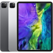 Apple 2020 iPad Pro 11-inch, Wi-Fi, 256GB - Space Gray and Silver - Excellent picture