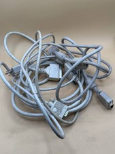 Lot of 5 Vintage Computer Cables VGA Monitor Printer Power Cords RE picture