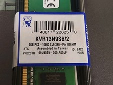 2x2GB (4GB) Total / Kingston DDR3 PC3-10600 UDIMM New Sealed Desktop Memory RAM picture