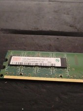 Hynix 1GB 2Rx8 PC2-5300U DDR2 667MHz 240-Pin Desktop RAM HYMP512U64BP8-Y5 AB picture