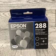Epson 288 Black Ink Cartridges Combo Pack (2 Inks) - New (exp. 04/2026) picture