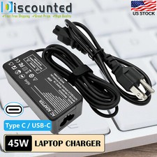 45W USB-C AC Adapter For Lenovo 14w 81MQ000JUS Laptop Charger Power Supply Cord picture