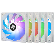 5 Pack TL-C12CW-S CPU Fan 120Mm White ARGB Case Cooler Fan, 4Pin PWM Silent Comp picture