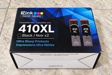 EZink 410XL Black Ink Cartridges 2-Pack High Yield Compatible Printer Ink New picture