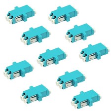 YIENFBEV LC Fiber Optic Adapter - LC to LC Duplex Multimode OM3 OM4 OM5 Coupl... picture