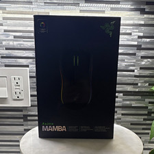 Razer Mamba Wireless/Wired Gaming Mouse Black 5600 DPI 7-Button Rechargeable picture