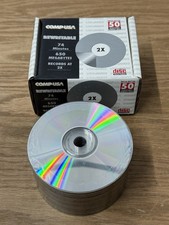 COMP USA 2X Rewritable 50 CDs 74 Minutes 650 Megabytes SKU# 267735 picture